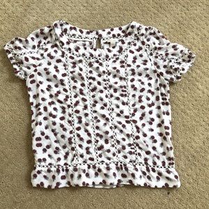 Hinge blouse from Nordstrom